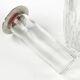Art Deco wine jug, transparent glass, Germany, 1920s