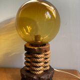 Vintage rope lamp