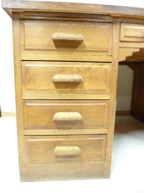 Bureau double face en chêne