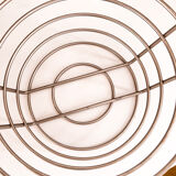 Circled aluminum fruit cup