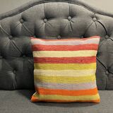 Stripe Turkish Wool Cushion