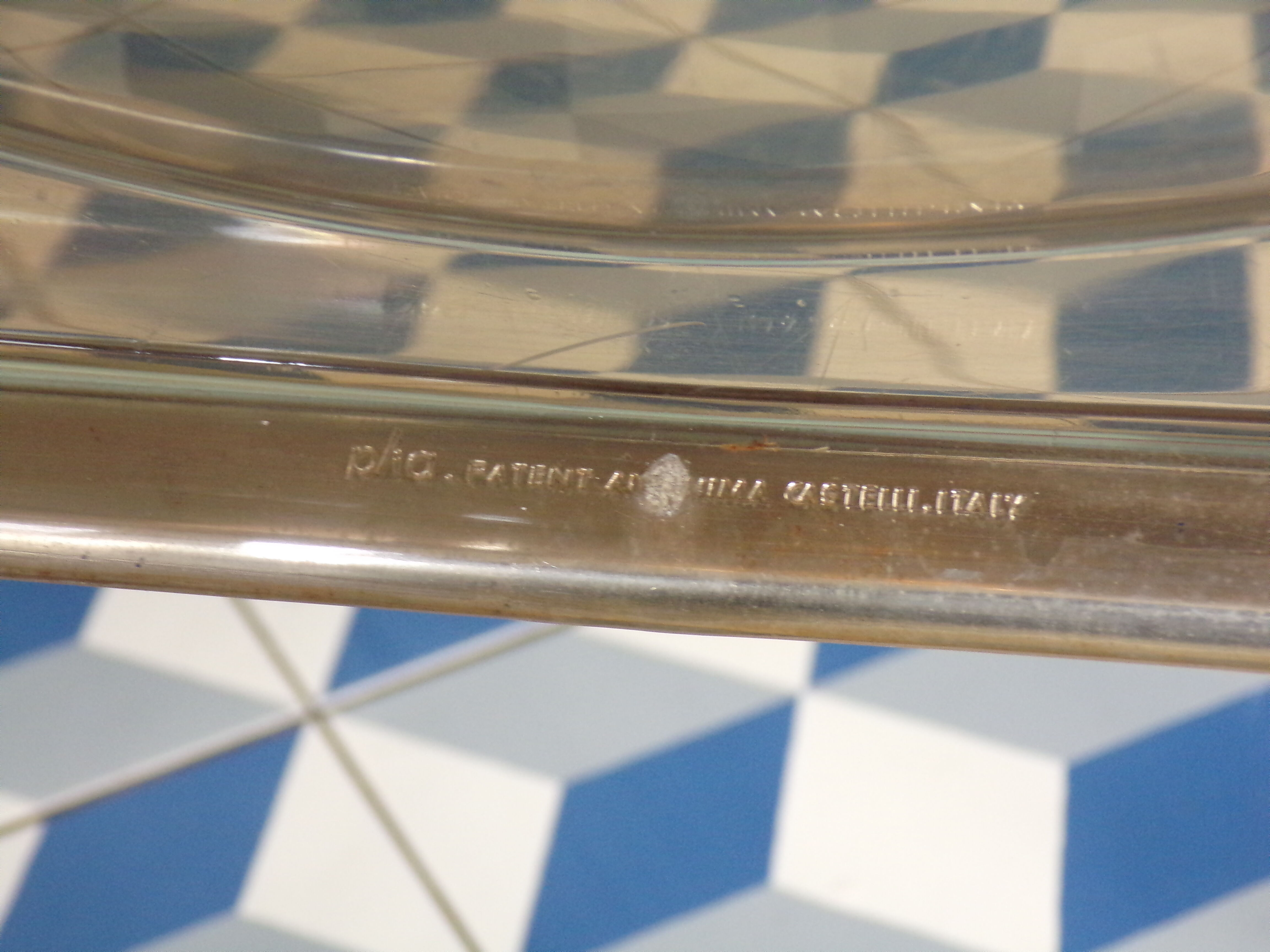 Folded chair by Giancarlo Piretti