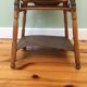 30-year-old high chair in wood turned