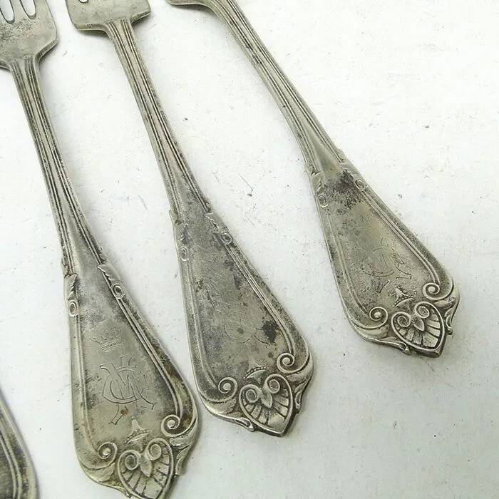 H6o berndorf - set of forks 4 pcs.