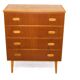 Scandinavian teak dresser, Sweden, 1950