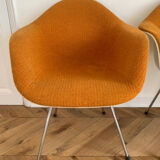 Set de 4 fauteuils Dax en tissu Charles & Ray Eames editon Herman Miller