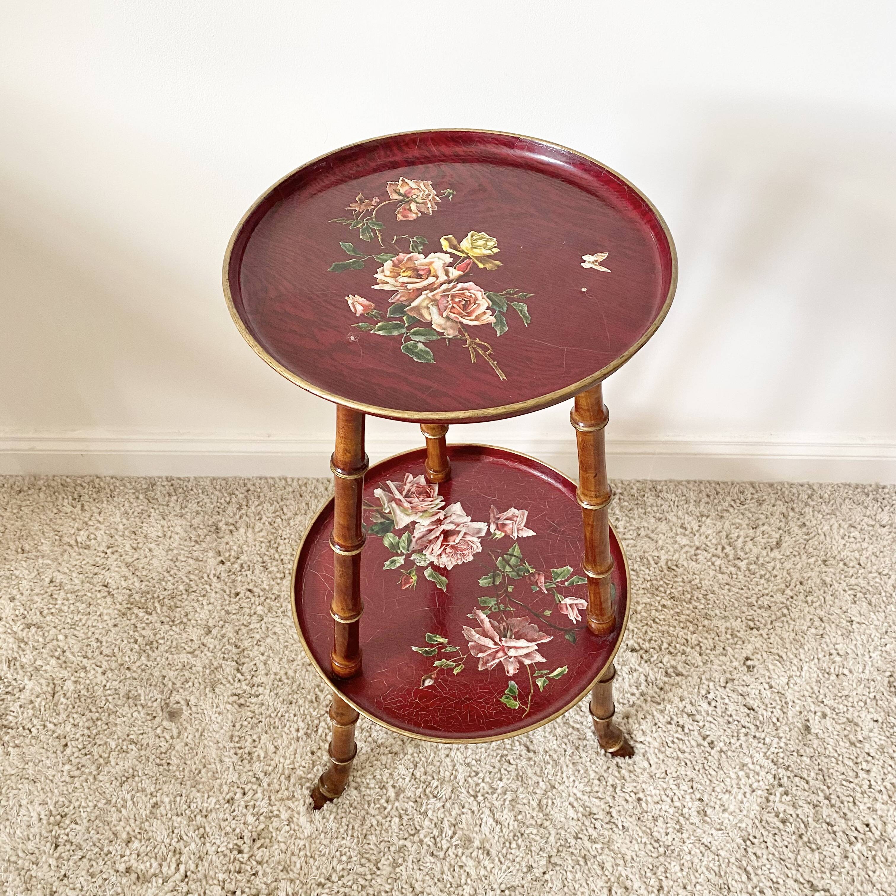 Paper maché and bamboo harness