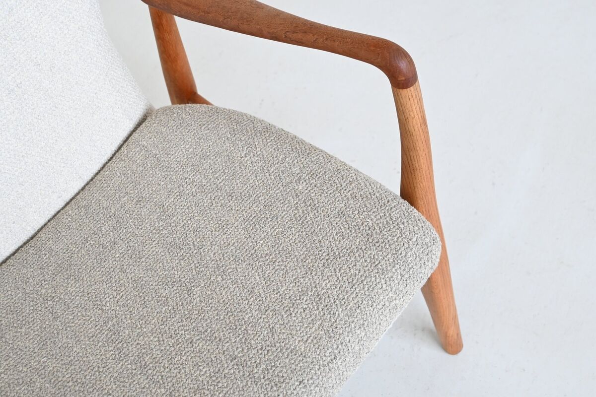 A. Madsen and H. Schubell “Kirsten” lounge chairs Bovenkamp Netherlands 1960