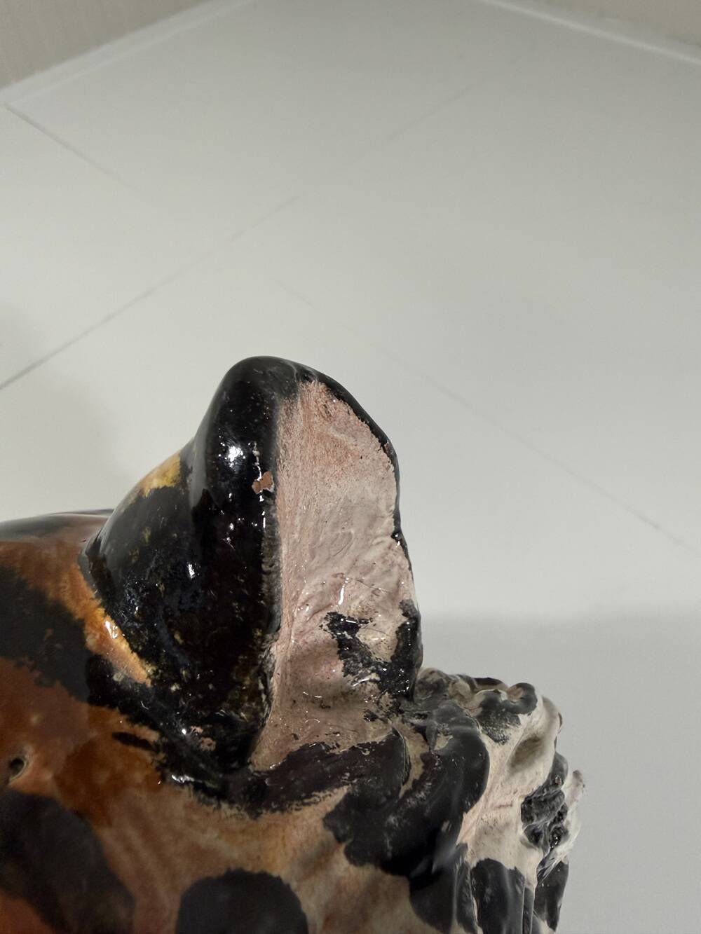 Large Italian ceramic tiger 1970’s