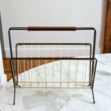 Scandinavian magazine holder 1950s
