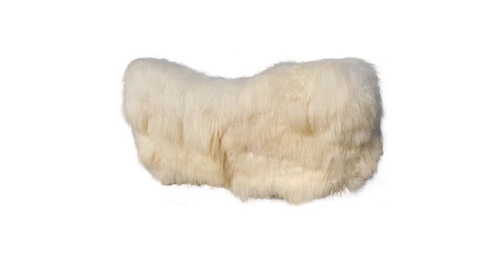 Sheepskin sofa by Fritz Neth, 1950