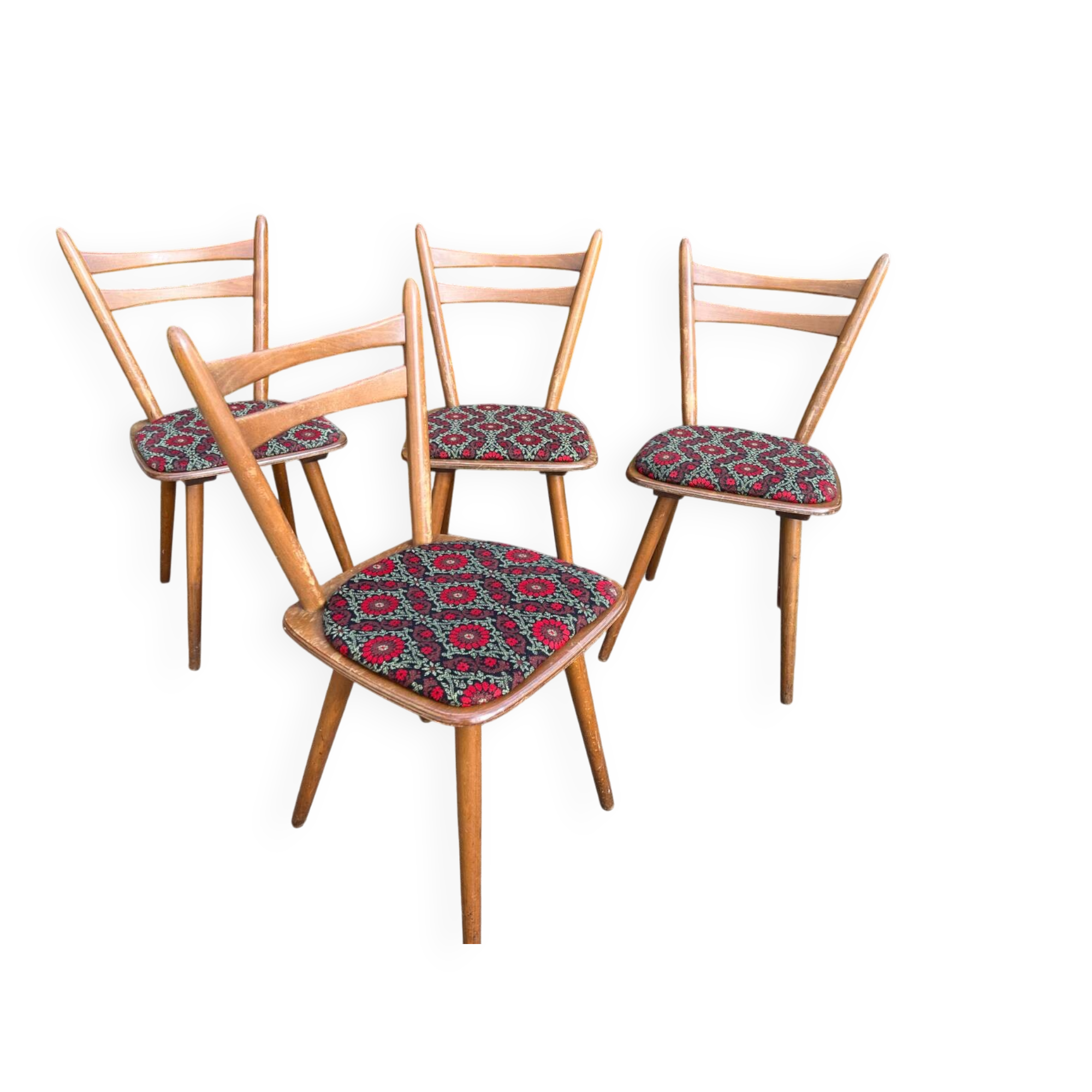 Set of 4 Scandinavian chairs