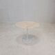 Table d’appoint ovale en marbre par Eero Saarinen pour Knoll