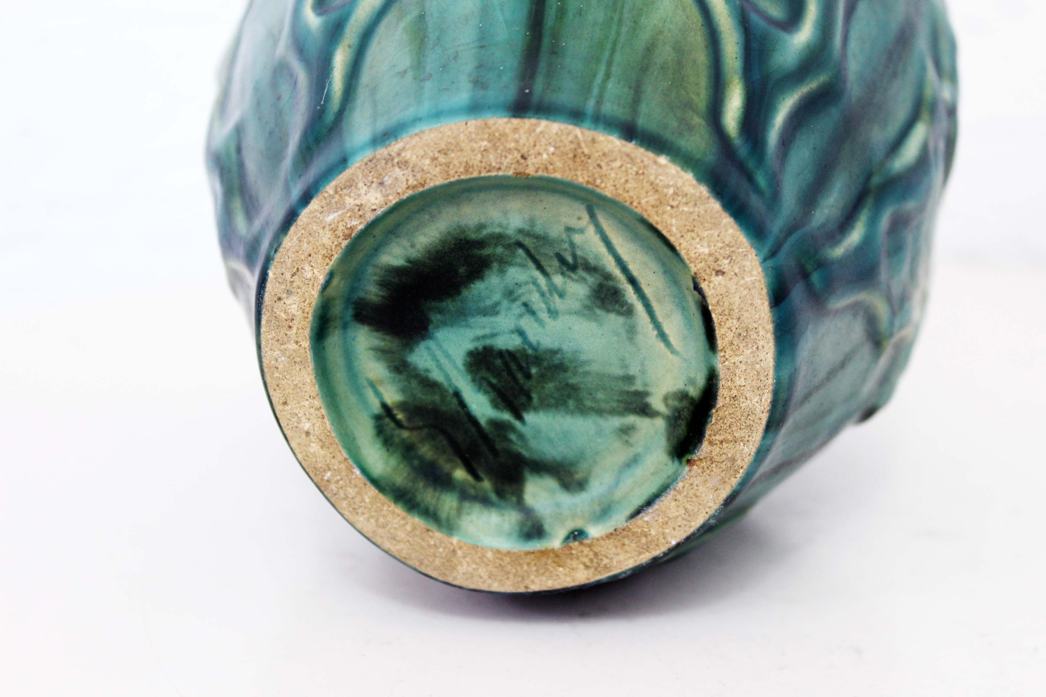 Vase par Eugène Baudin potterie de Monaco XIXème