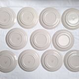 St Amand dessert plates 1970