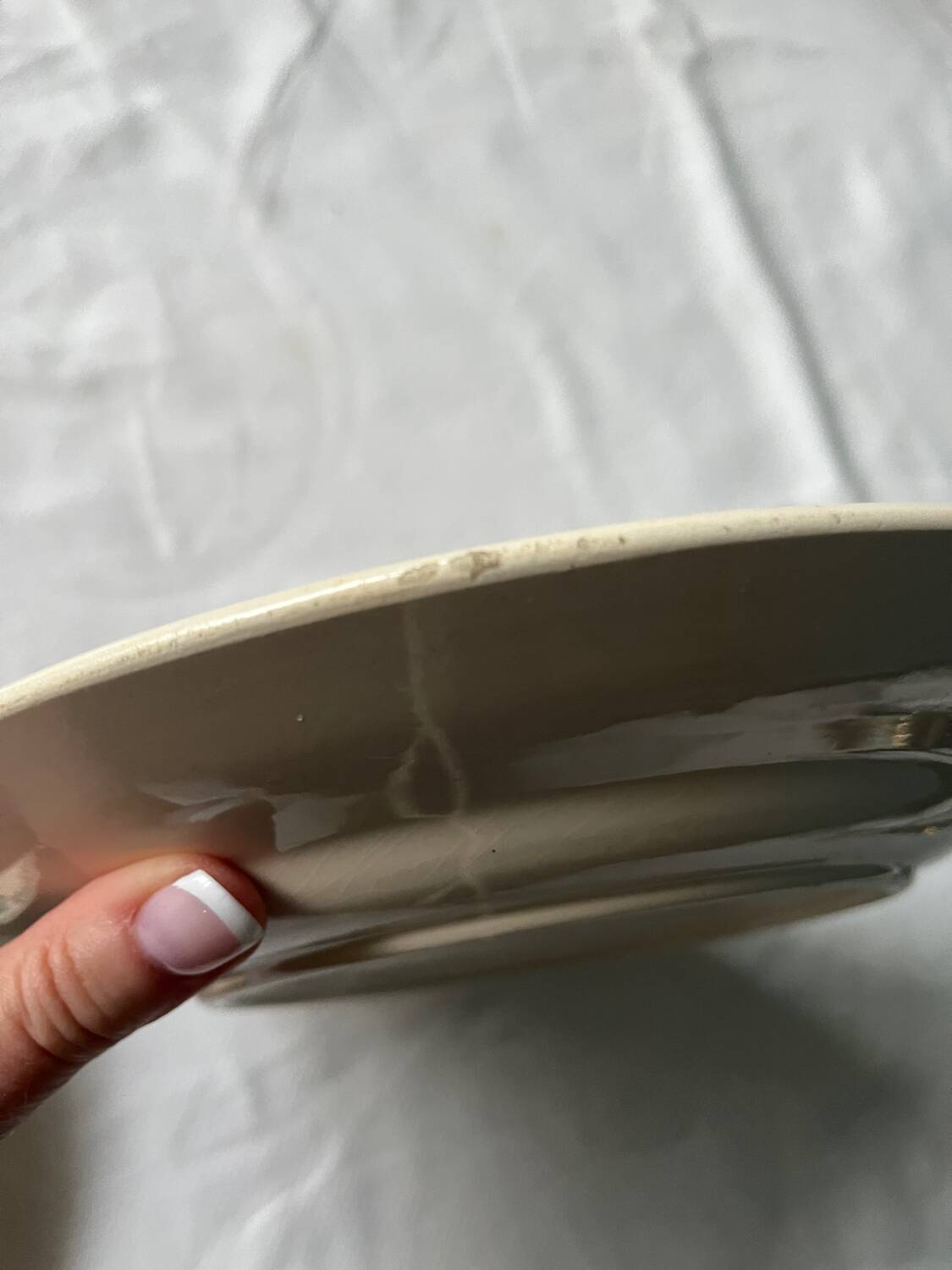 Assiettes Terre de Fer Longchamp