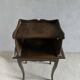 wooden bedside table with 1 drawer, 19th century