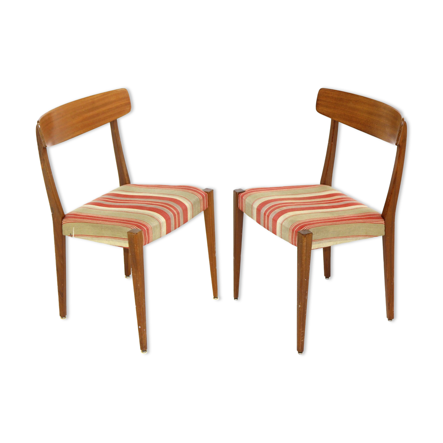 Set of 2 teak chairs, Skaraborgs Möbelindustri Tibro, Sweden, 1960