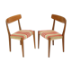 Set of 2 teak chairs, Skaraborgs Möbelindustri Tibro, Sweden, 1960