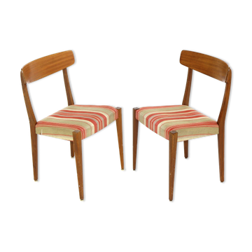 Set of 2 teak chairs, Skaraborgs Möbelindustri Tibro, Sweden, 1960