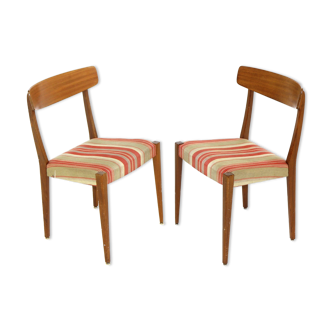 Set of 2 teak chairs, Skaraborgs Möbelindustri Tibro, Sweden, 1960
