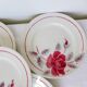 5 vintage dessert plates from Moulin des Loups and Orchies (210674)
