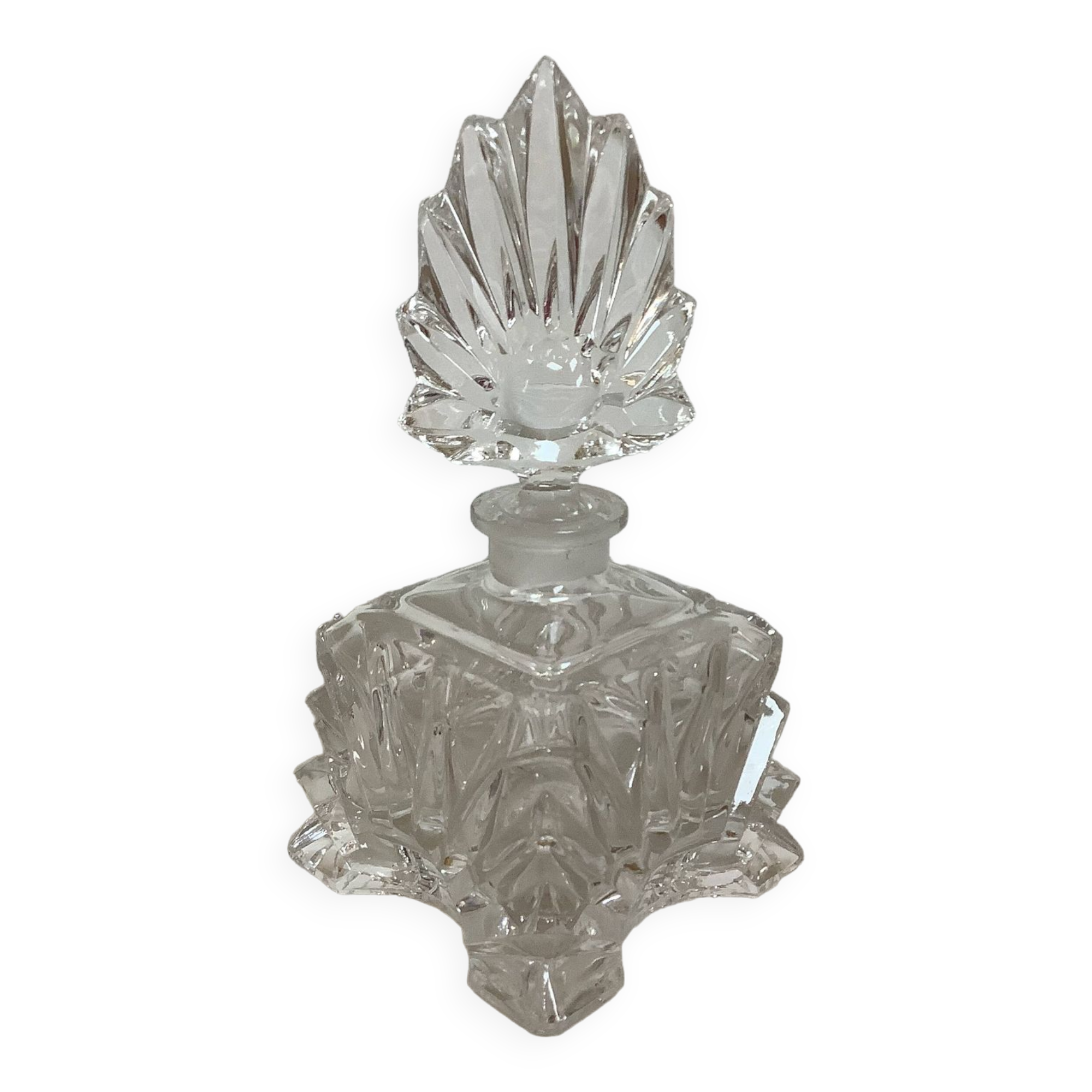 Old art deco perfume bottle