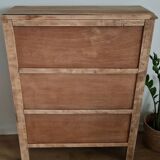 Bibus vintage beech bookcase