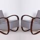 Art Deco Lounge Chairs by J. Halabala for Up Závody, 1930s, Set of 2