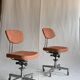 Paire de chaises industrielles