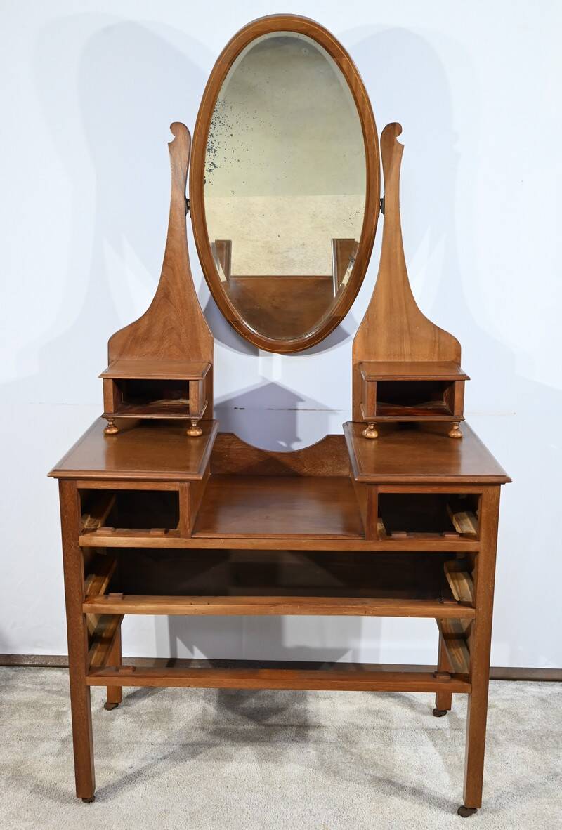 Petite coiffeuse anglaise en acajou – 1920