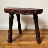 Wooden tripod stool