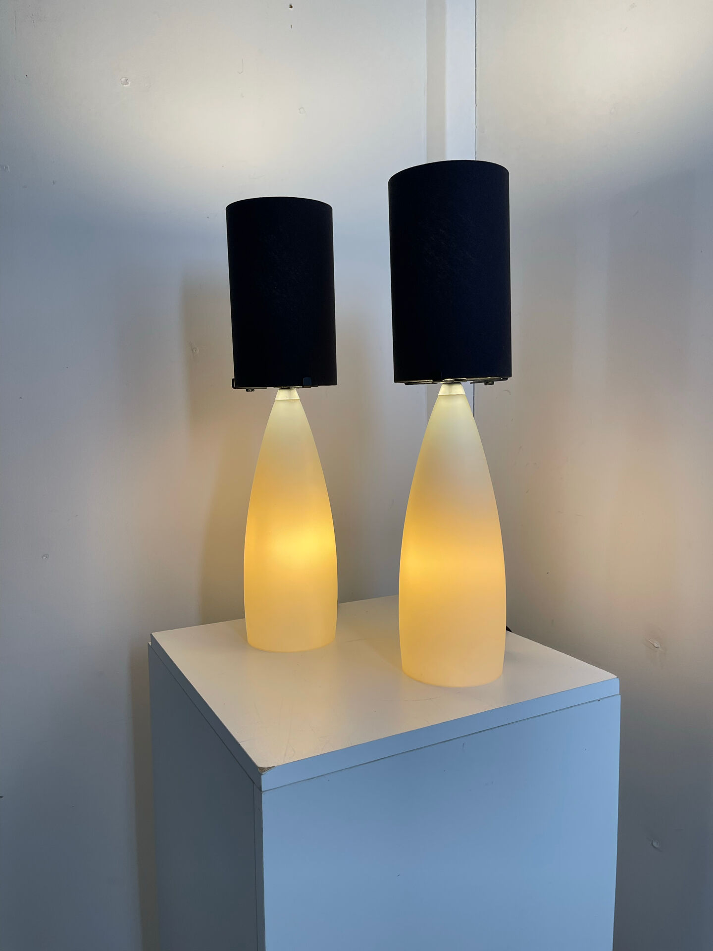 Pair of 1980s lamps