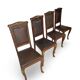 Italian art deco dining chairs 1920s