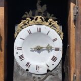 18th century - Bressan sideboard with elm burl clock
