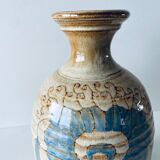 Ceramic vase signed Alain Fievet