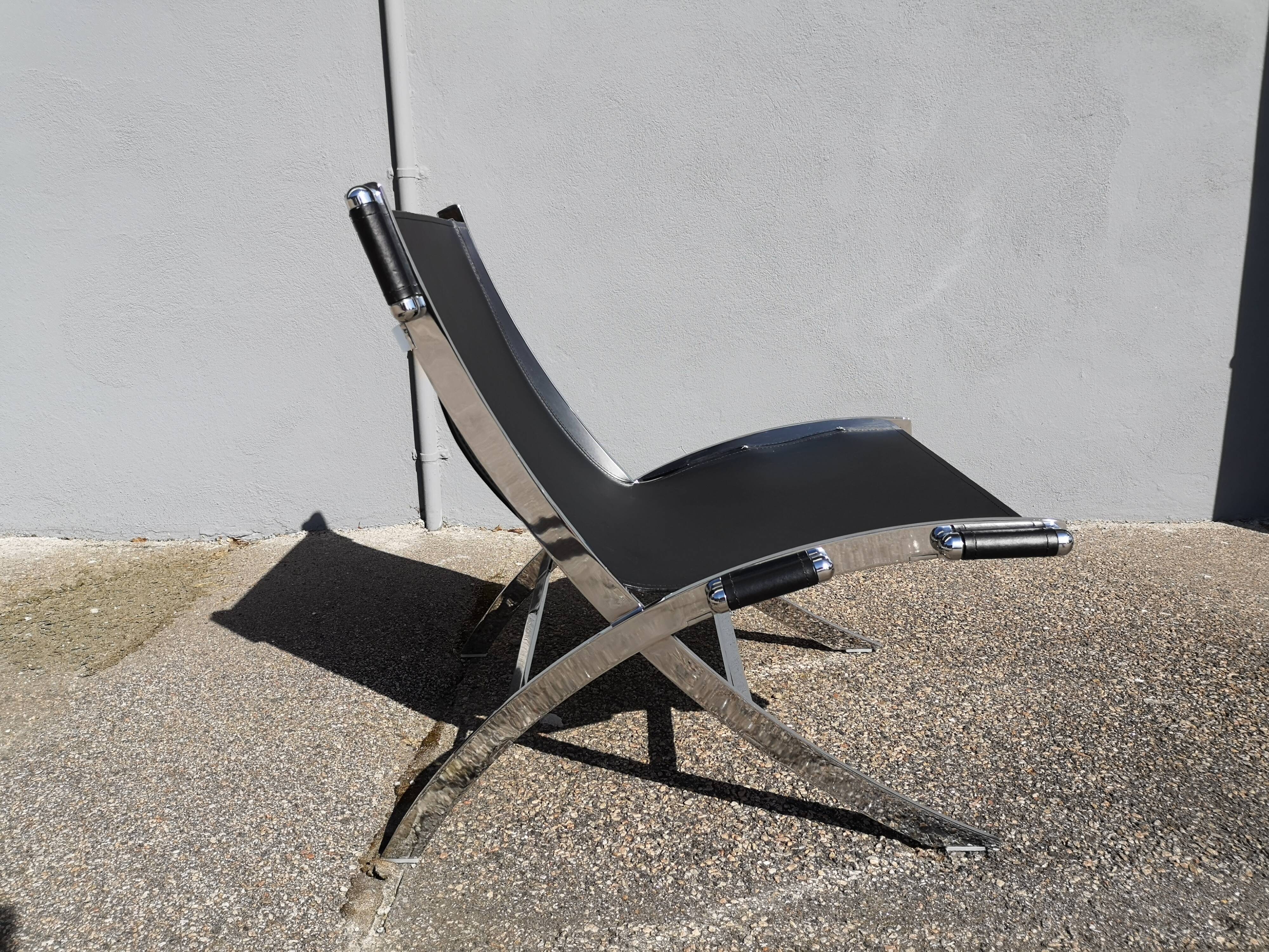 Chaise Scissor Chair par Antonio Citterio et Paul Tuttle pour Flexform Italia