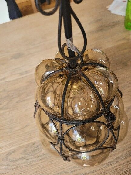 Venetian blown glass chandelier