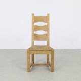 4x Dining Chair Brutalist, 1970s