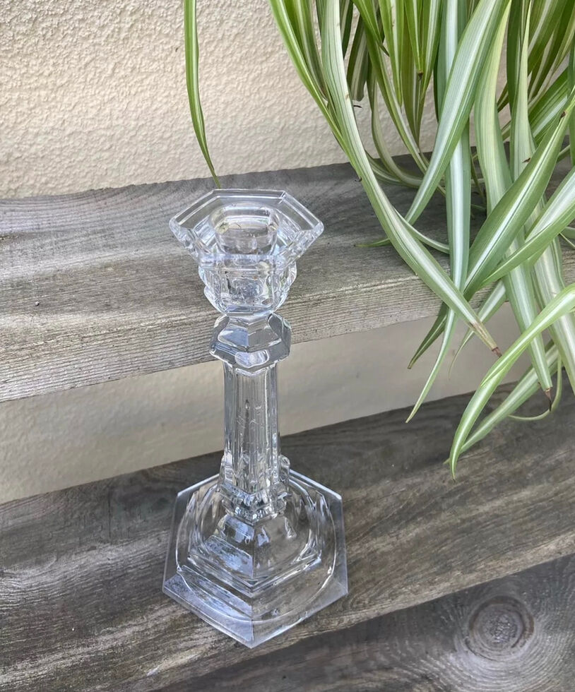 Christmas Pop-up 2022 - Vintage Glass Candle Holder