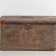 Antique solid wood chest (1830s) #34