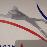 Official Pposter Albertville Olympic Games Speed Skating