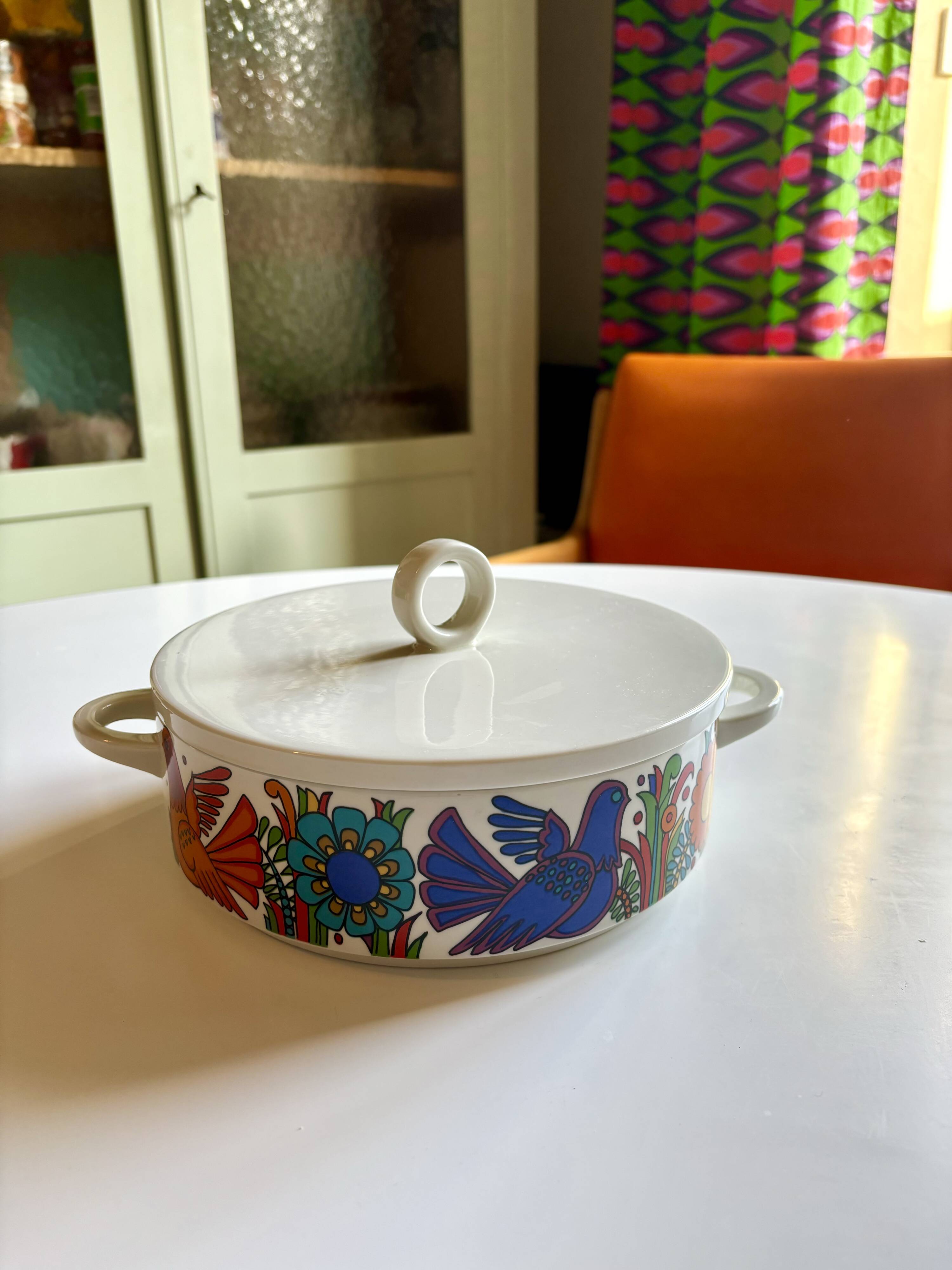 Soupière leguminier Acapulco Villeroy et Boch 1970
