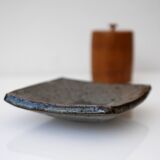 Mid-century modern pottery dish by Janet Leach, England