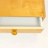 Vintage Vanity Table With Drawers By Up Zavody, Czechoslovakia 1980s