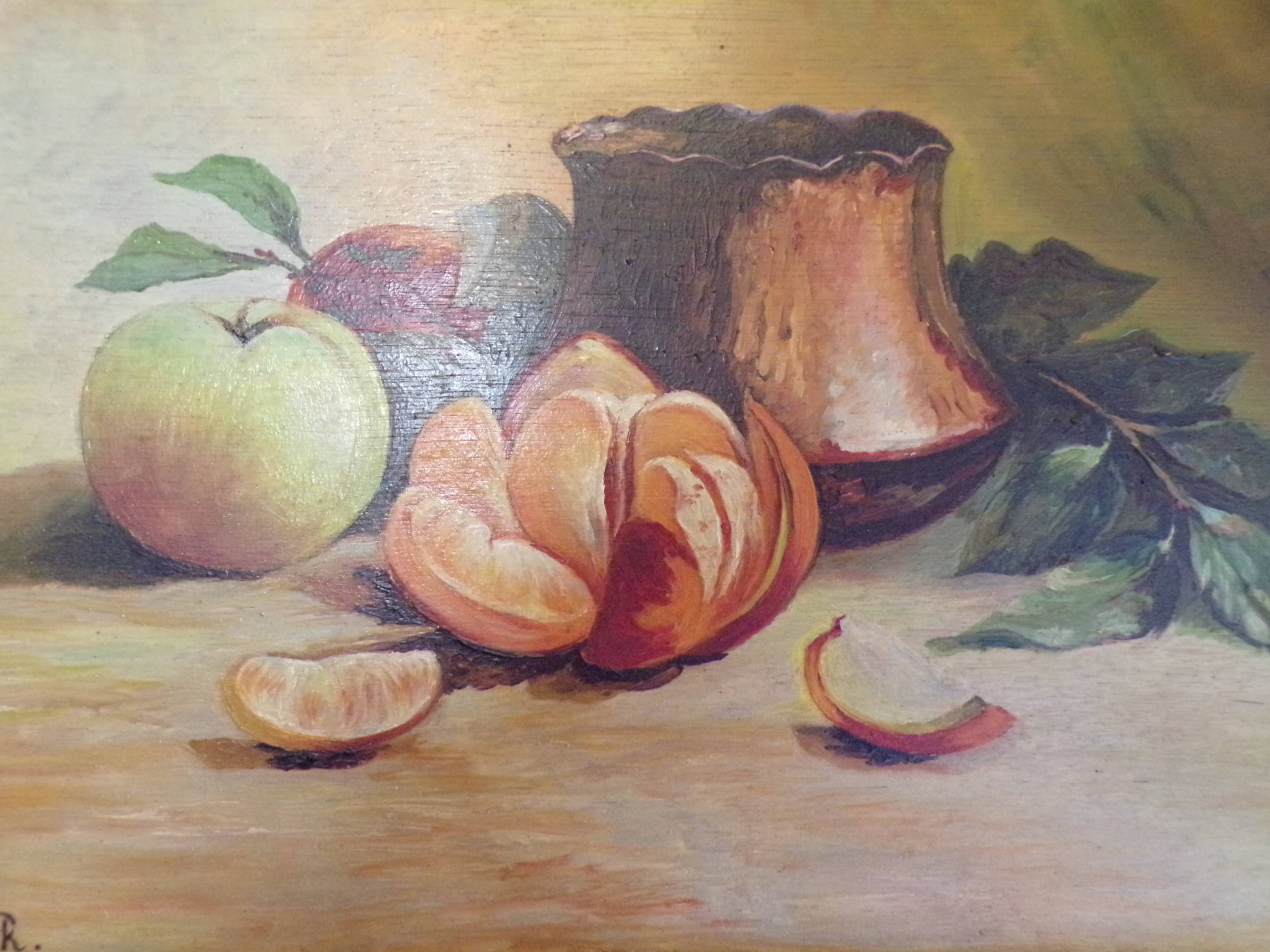 Still life on panel