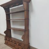 Wall shelf of the nineteenth century carved wood