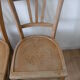 Lot de 4 chaises bistrot style baumann