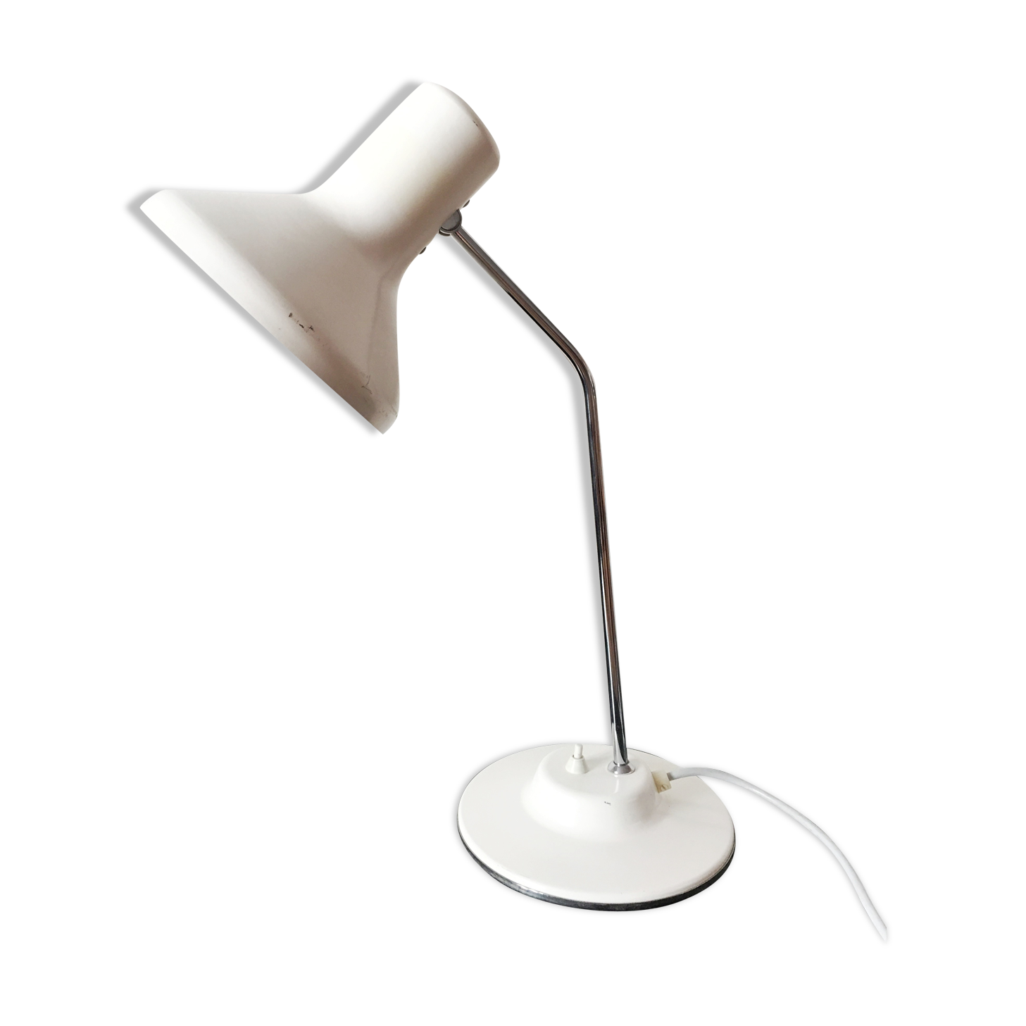 White Table Lamp for Napako - 1960s