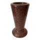 Vase vintage moucheté en granit